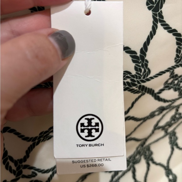 Tory Burch Ella Printed Tote Bag New with tag perfect condition no odors - Picture 9 of 11